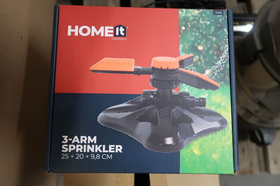 5 stk. HOME It Garden sprinkler med 3 arme