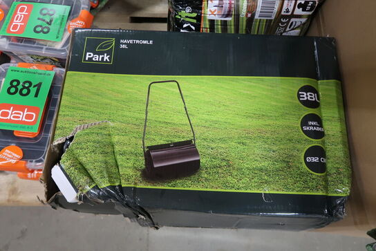 Havetromle, Arbejdsbredde: 50 cm, 38 ltr.