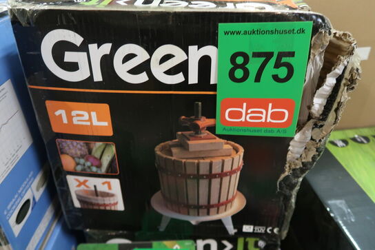 HOME It frugtpresser 12 liter