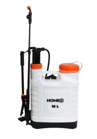 HOME It havesprøjte med pumpe og 3 dyser 16 liter