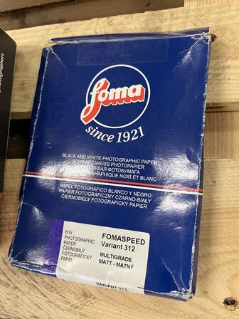 Fremkaldertank LAB-BOX samt FOMA fotopapir (momsfri)